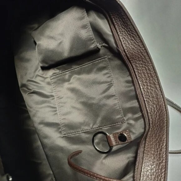 Marshall Field Brown Leather  Handbag NWT - Picture 9 of 11